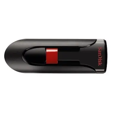 SanDisk Cruzer GLIDE 32GB / Flash Disk / USB 2.0 / výsuvný konektor / čierna
