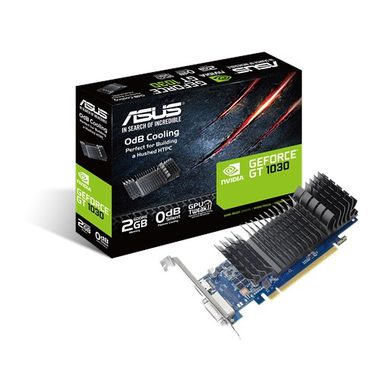 ASUS GT1030-SL-2G-BRK / 1266MHz / 2GB 6008MHz / 64bit / DVI + HDMI / 30W