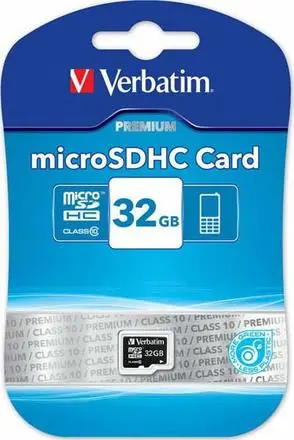 Verbatim microSDHC 32GB Premium / Pamäťová karta / UHS-I (U1) / Class 10 
