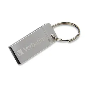 Verbatim Store 'n' Go Metal Executive 64GB strieborná / Flash Disk / USB 2.0 / čítanie: 80MBs / zápis: 25MBs