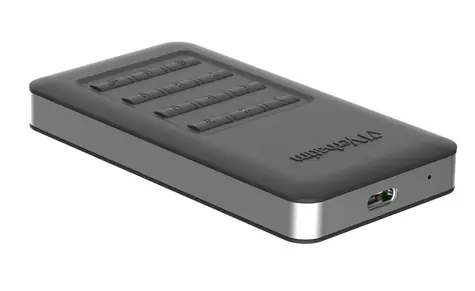 Verbatim Store 'n' Go Secure 256GB čierna / Šifrovaný externý disk s numerickou klávesnicou / 2.5"/ USB 3.1 Type C