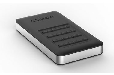 Verbatim Store 'n' Go Secure 1TB čierna / Šifrovaný externý disk s numerickou klávesnicou / 2.5" / USB 3.1 Type C