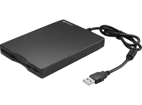 Sandberg Externá mini disketová mechanika USB pre 3.5" diskety / USB 2.0