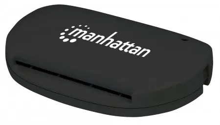 Manhattan Čítačka kariet SIM / kontaktná / čierna / USB 2.0.