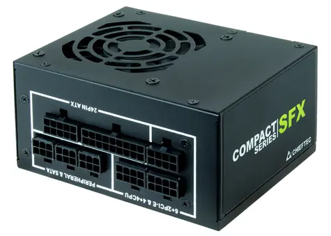 CHIEFTEC CSN-650C zdroj / 650W / SFX / 80mm fan / akt. PFC / modulárna kabeláž / 80PLUS Gold