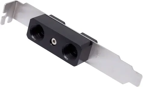 Aqua Computer Coolant feedthrough pre PCI / 2x G1:4