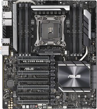 ASUS WS X299 SAGE 10G / X299 / LGA 2066 / 8x DDR4 / 7x PCIEx16 / 8x SATA III / 2x M.2 / CEB