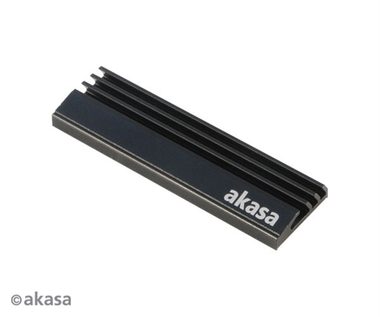 AKASA A-M2HS01-BK / pasívny chladič M.2 SSD / 2280
