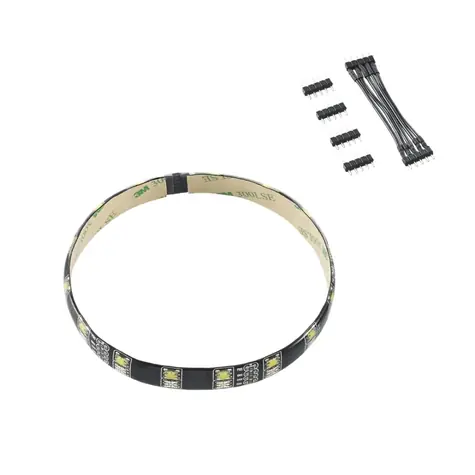 CableMod WideBeam Hybrid LED Strip 30cm - RGB &amp; W LED