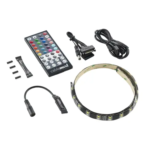CableMod WideBeam Hybrid LED Kit 60cm - RGB &amp; W LED