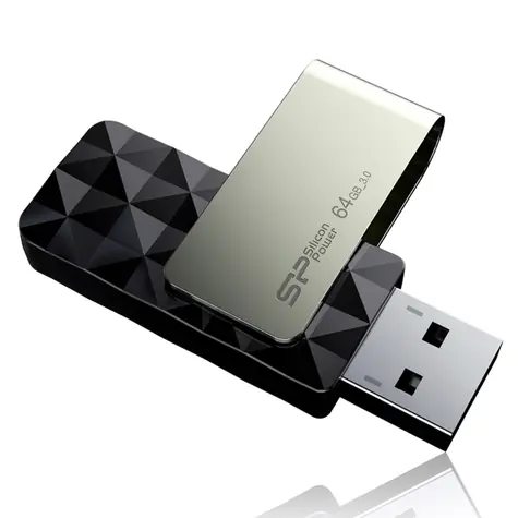 Silicon Power Blaze B30 64GB čierna / Flash Disk / USB 3.0