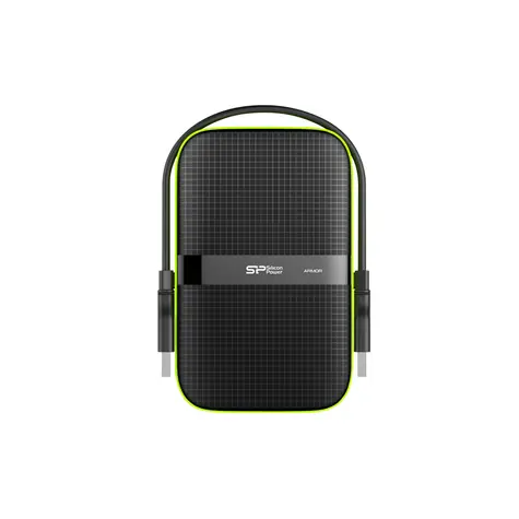 Silicon Power Armor A60 2TB čierna / Externý HDD / 2.5" / USB 3.1 / 256-bit AES