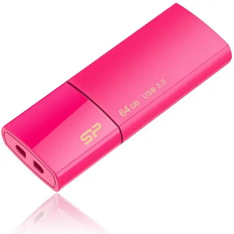 Silicon Power Blaze B05 64GB ružová / Flash Disk / USB 3.1