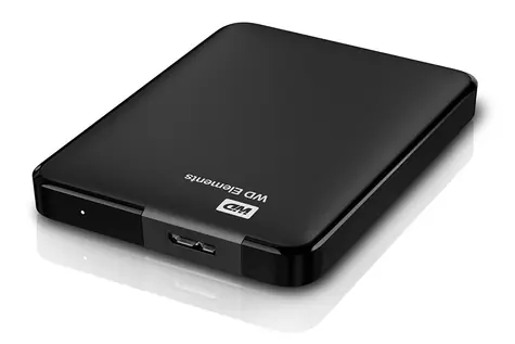 WD Elements Portable 2TB / HDD / 2.5" / NTFS / USB 3.0 / Čierna / 2y / promo