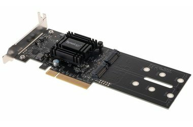 Synology M2D18 / duálna rozširujúca karta pre dvoch M.2 NVMe/SATA SSD / PCIe 2.0 x8 / 2280 &amp; 2260 &amp; 2242