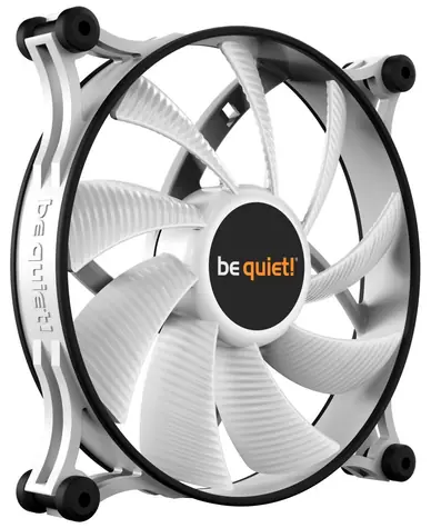 be quiet! Shadow Wings 2 140mm biela / 140mm / Rifle Bearing / 14.7dB @ 900RPM / 49.8CFM / 3-pin
