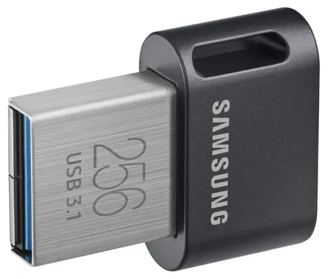 SAMSUNG FIT Plus 256GB čierna / Flash Disk / USB 3.2 Gen 1 - (USB-A 3.0)