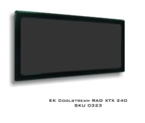 DEMCiflex magnetický prachový filter pre chladič XTX 240 čierna