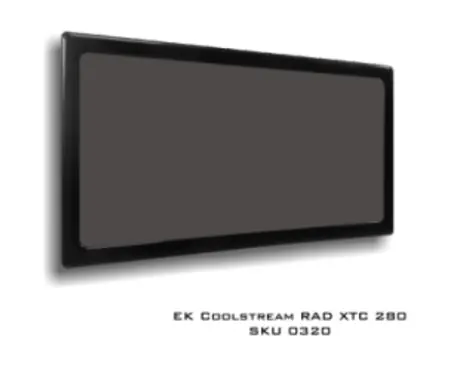 DEMCiflex magnetický prachový filter pre chladič XTC 280 čierna