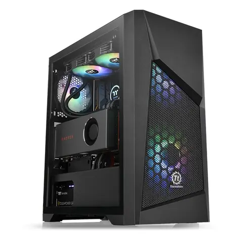 THERMALTAKE Commander G32 TG ARGB čierna / midi tower / USB / bez zdroja / ATX / priehľadná bočnica