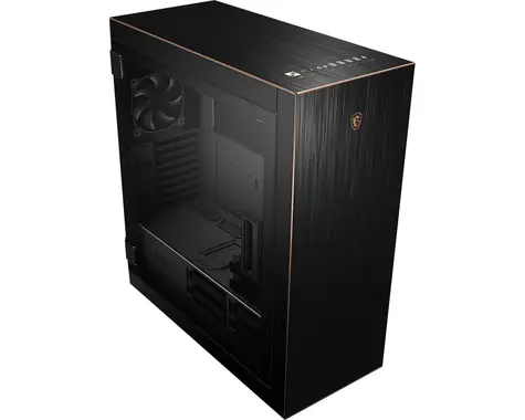 MSI MPG SEKIRA 500G čierna / E-ATX / 4x USB 3.0 &amp; 1x USB 3.2 C / bez zdroja / priehľadná bočnica