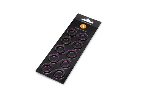 EKWB EK-Torque STC-10/13mm Color Rings Pack - Purple 10 ks/G1|4"