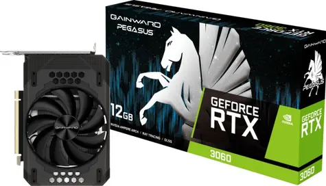 Gainward GeForce RTX 3060 Pegasus 12G / 1320-1777MHz / 12GB GDDR6 / 192-bit / 1x HDMI + 3x DP / 170W (8)