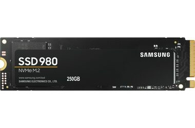 SAMSUNG 980 250GB / SSD / M.2 NVMe PCI-E 3.0 / TLC / R: 2900 MBps / W: 1300 MBps / IOPS: 320K&amp;230K / MTBF 1.5mh / 5y