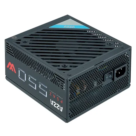 AZZA PSAZ-550W / Zdroj / 550W / Aktívny PFC / 120mm ventilátor / 80 PLUS Bronze