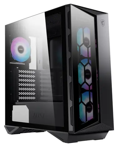 MSI MPG GUNGNIR 110R čierna / ATX / 2x USB 3.0 &amp; 1x USB Type-C / bez zdroja / priehľadná bočnica