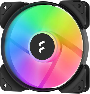 Fractal Design Aspect 12 RGB PWM čierna / 120 mm / Rifle Bearing / 10-33.2 dB @ 500-2000 RPM / A-RGB / 95.1 m3h / 4-pin