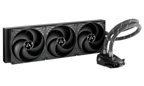 ARCTIC Liquid Freezer II 420 / 3x 140 mm / Fluid Dynamic Bearing / 0.3 Sone / 200 - 1700 RPM / Intel + AMD