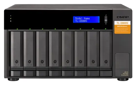 QNAP TL-D800S rozširujúca jednotka QNAP NAS (8x SATA)