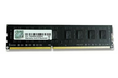 G.Skill NT 8GB (1x8GB) 1600 MHz / DDR3 / CL11-11-11-28 / 1.5V / XMP