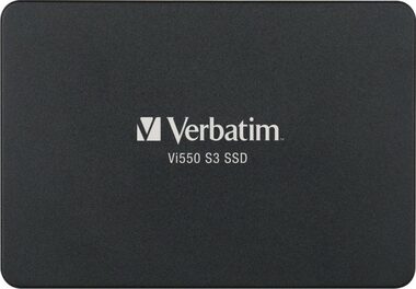 Verbatim Vi550 S3 512GB / SSD / 2.5" / SATA III / 3D NAND / R: 560MB / W: 535MB / IOPS R: 75413 W: 86756 / MTBF 2mh / 3y