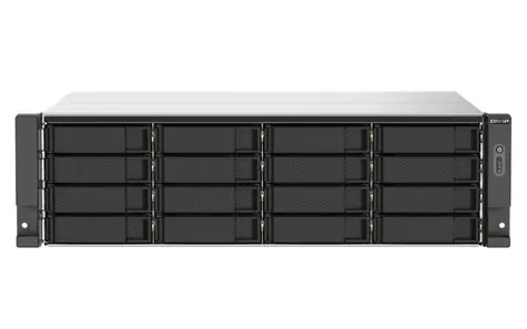 QNAP TS-1673AU-RP-16G / 16x HDD / Ryzén V1500B 2.2 GHz / 16 GB DDR4 / 3.5 "SATA / 2x2.5GLAN