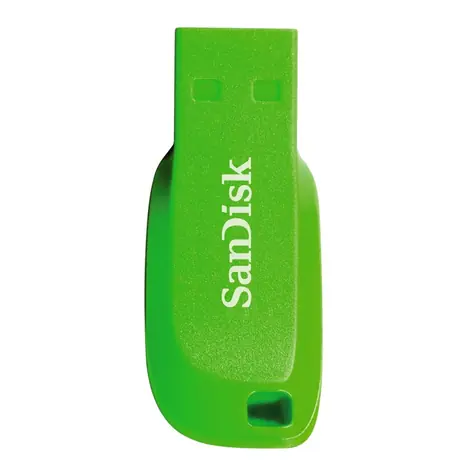 SanDisk Cruzer Blade 16 GB elektricky zelená / Flash Disk / USB 2.0