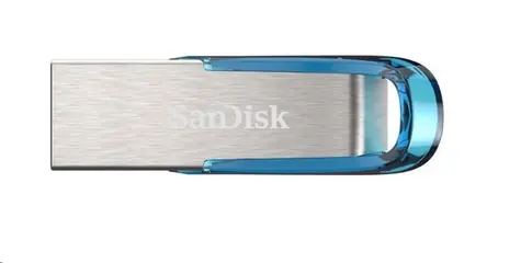 SanDisk Ultra Flair 32 GB modrá / Flash Disk / USB 3.0 / čítanie: 150 MBs