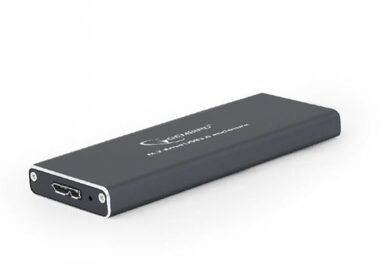 Gembird EE2280-U3C-01 čierna / externý box / 22mm / hliníkový / USB 3.0