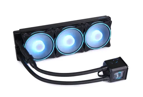 Alphacool Eisbaer Aurora HPE edition 360 CPU / 360mm radiátor / DRGB / možnosť rozšírenia o ďalší slot