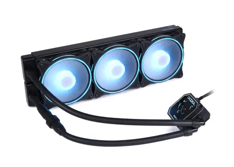 Alphacool Eisbaer LT360 Aurora HPE edition CPU / 360mm radiátor / DRGB / možnosť rozšírenia o ďalší slot