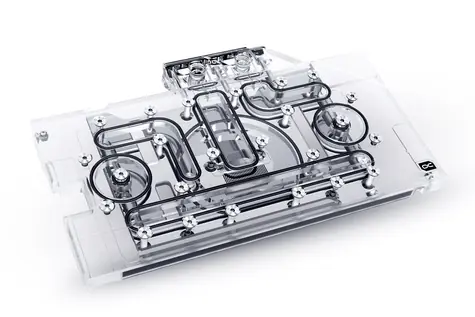Alphacool Eisblock Aurora Acryl GPX-N RTX 3070 TUF/DUAL + backplate - Acryl + Nickel