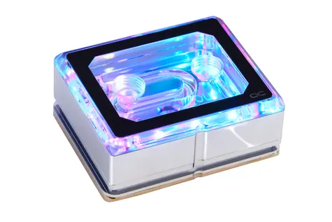 Alphacool Eisblock XPX Aurora PRO - Acryl Chrome DRGB chrómová / CPU vodný blok