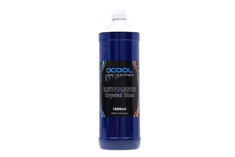 Alphacool Eiswasser Crystal Blue premixovaný coolant 1000ml / chladiaca kvapalina