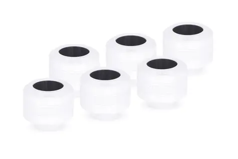 Alphacool Eiszapfen PRO 13mm šróbenie HardTube G1/4" sixpack biela / 6ks