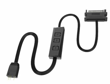 Akasa AK- RLC 01 / 3-kolíkový kábel aRGB ovládače