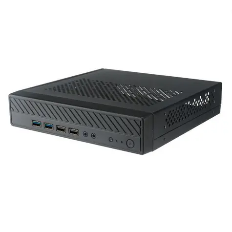 Akasa Cypher MX3 Thin / Mini ITX / bez zdroja / možnosť zavesenia na stenu / hliník / OEM
