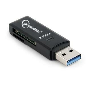 Gembird UHB-CR3-01 USB čítačka kariet / USB-A 3.0 / SD &amp; microSD