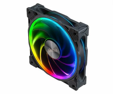 Akasa AK-FN108 SOHO AR RGB ventilátor 120mm čierna