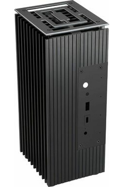 Akasa Turing FX Fabless UCFF čierna / UCFF 4&quot;*4&quot; / hliník / OEM / bez ventilátora